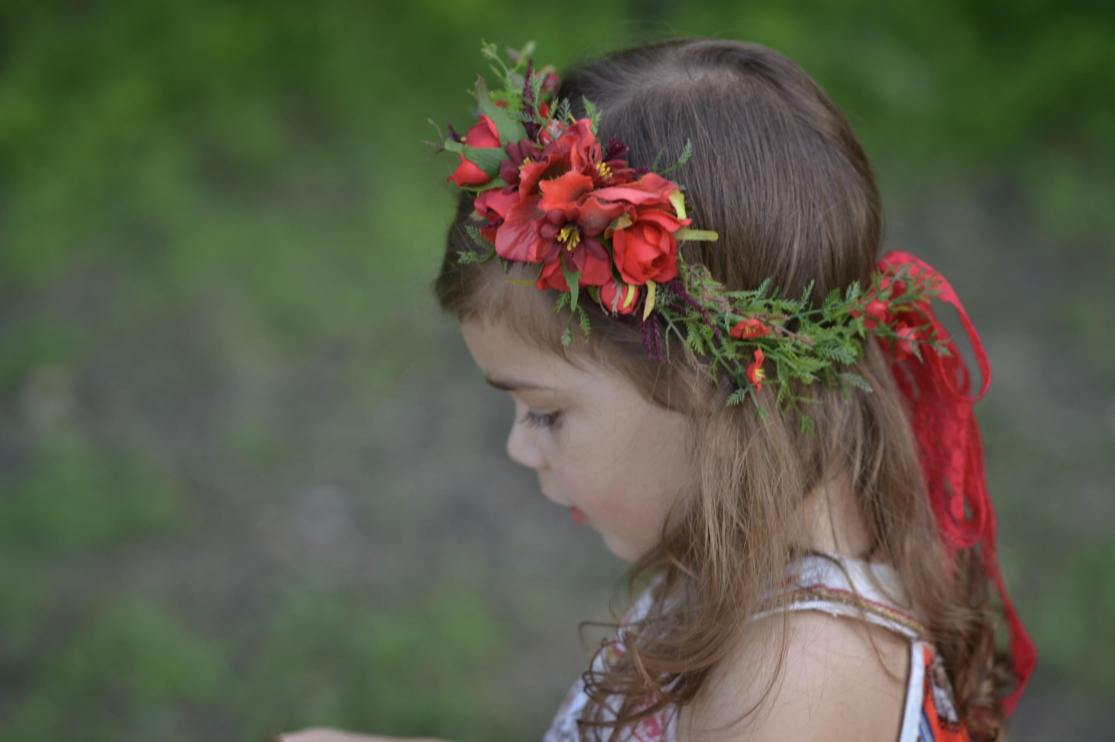 Garden Rose Headband — alternate view